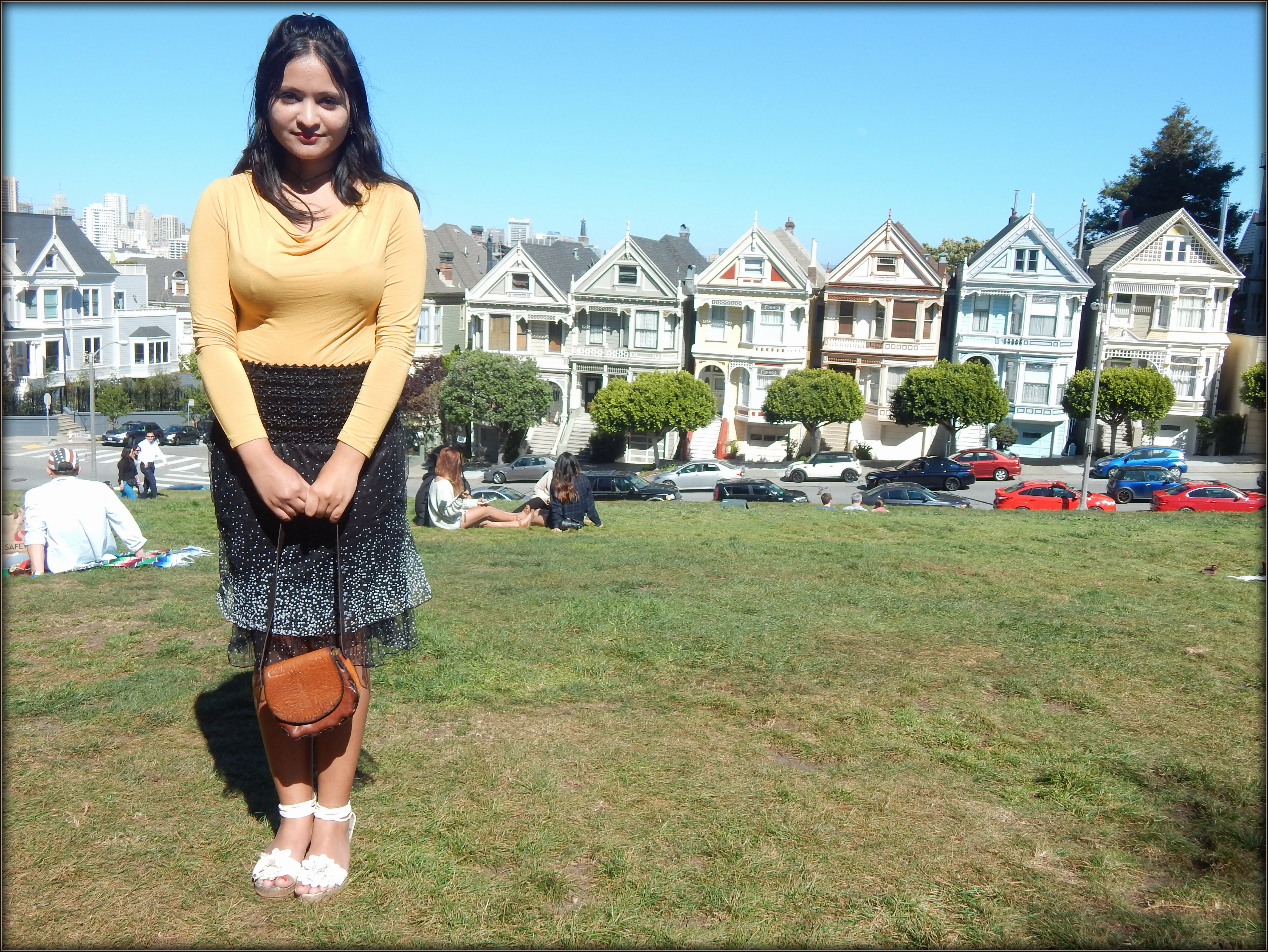 Painted Ladies in background :D